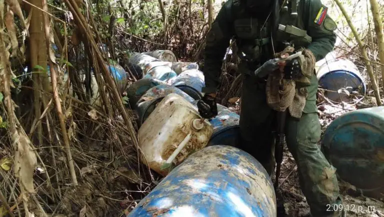 Campamento Tancol destruido por la Fanb