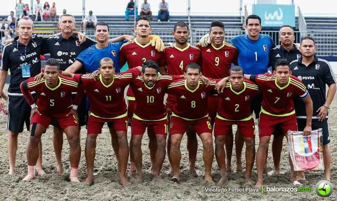  La Vinotinto abre contra Bolivia la Copa América de Fútbol Playa