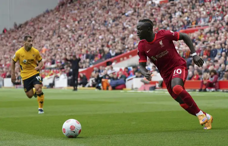 Sadio Mané podría jugar su último partido con el Liverpool