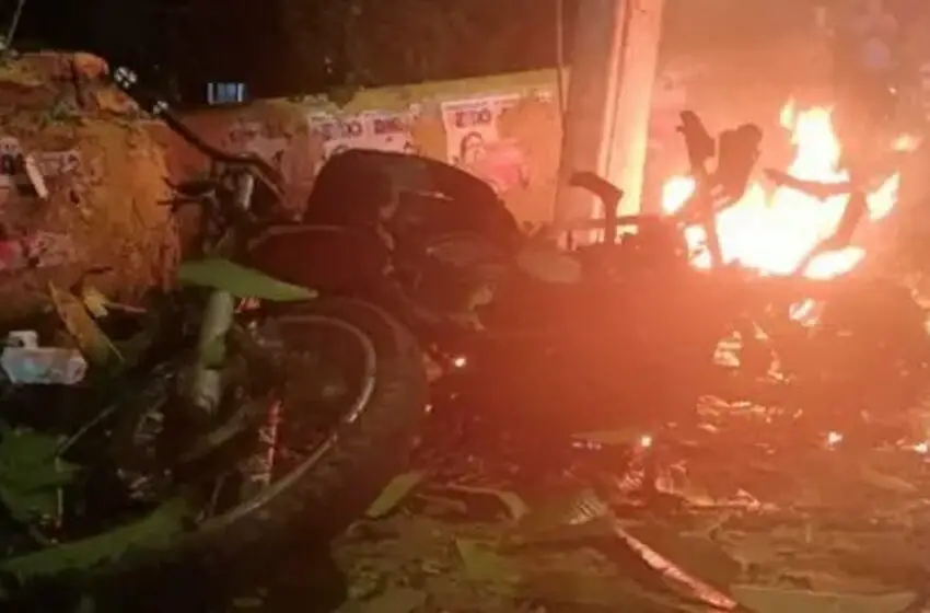  35 viviendas afectadas por explosión de motocicleta en Colombia
