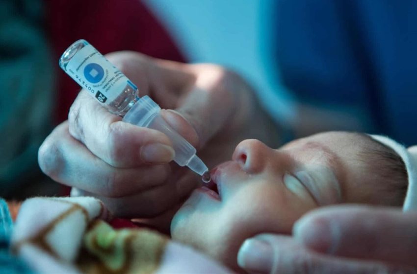  Vacuna contra la polio: gotas de protección y refuerzo