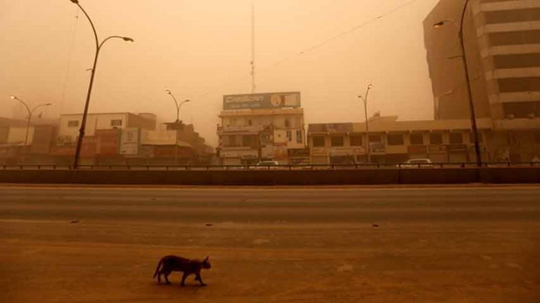 Tormenta de arena en Irak contabiliza un muerto