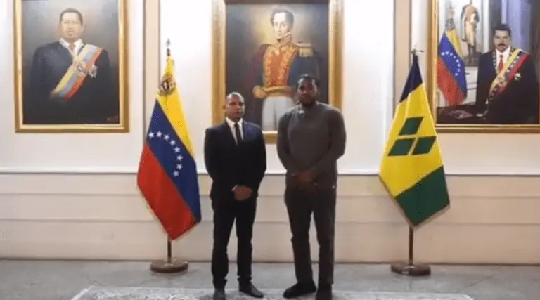 Venezuela recibió al nuevo embajador de San Vicente y las Granadinas