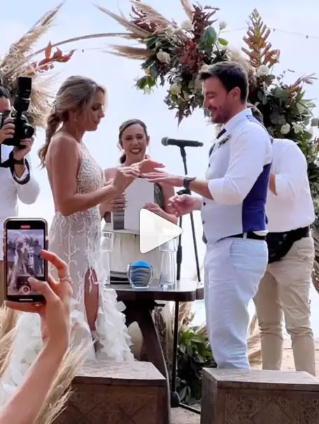 ¡María Alejandra Requena y Luciano D’ Alessandro se casaron!
