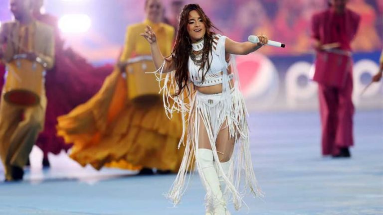 Camila Cabello brilló en la previa de la Liga de Campeones