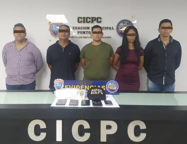 Falcón | Cinco extorsionadores “cayeron” durante pago controlado