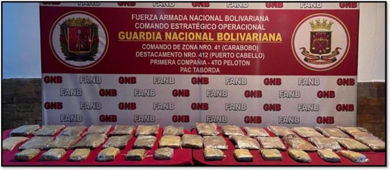 Incautan droga de los Tancol en Mérida, Carabobo y Zulia
