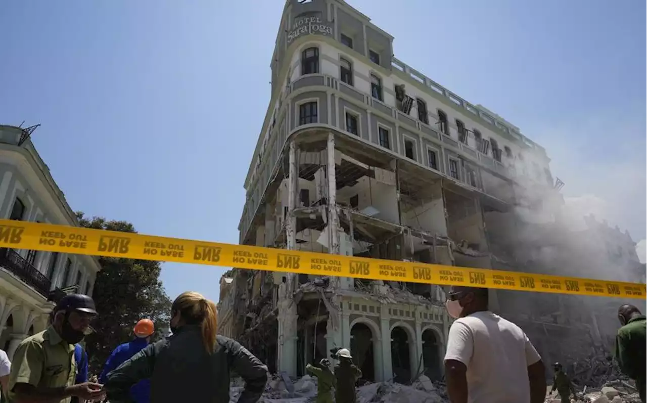 Hotel Saratoga in Cuba 80% destroyed