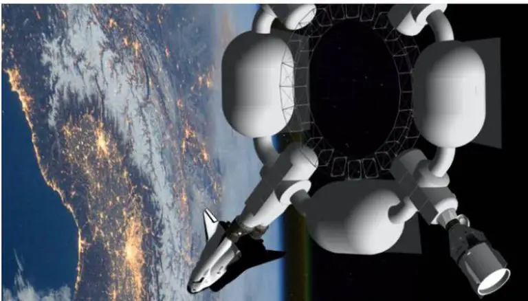 Planean construir un hotel espacial con gravedad artificial para el 2025