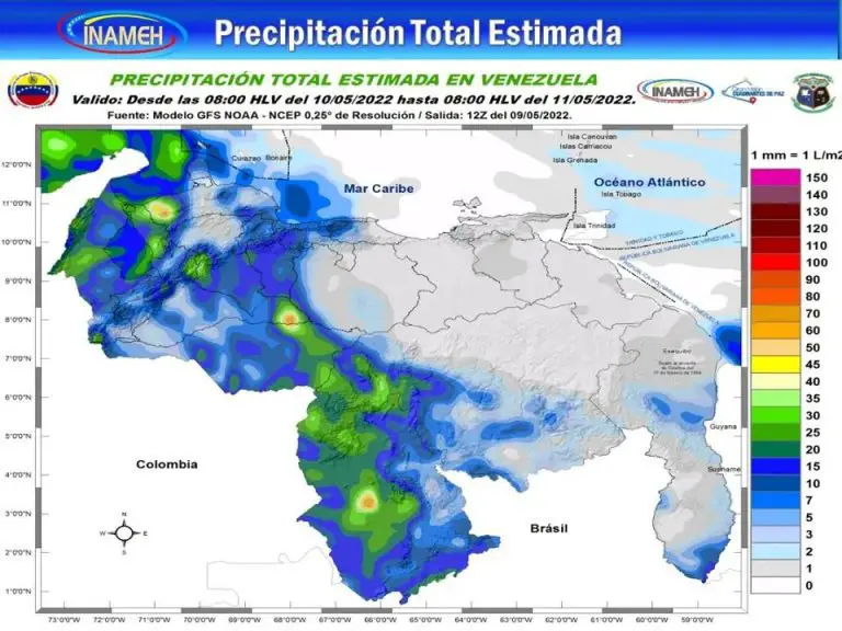 10May | Anuncian lluvias de intensidad variable en estos estados