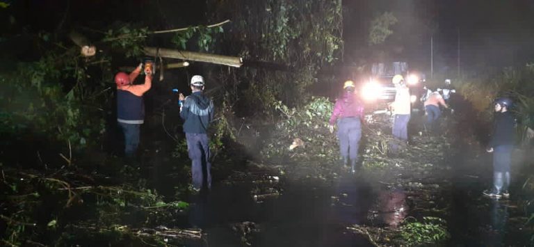 Lluvias intensas limitan circulación vial en Mérida