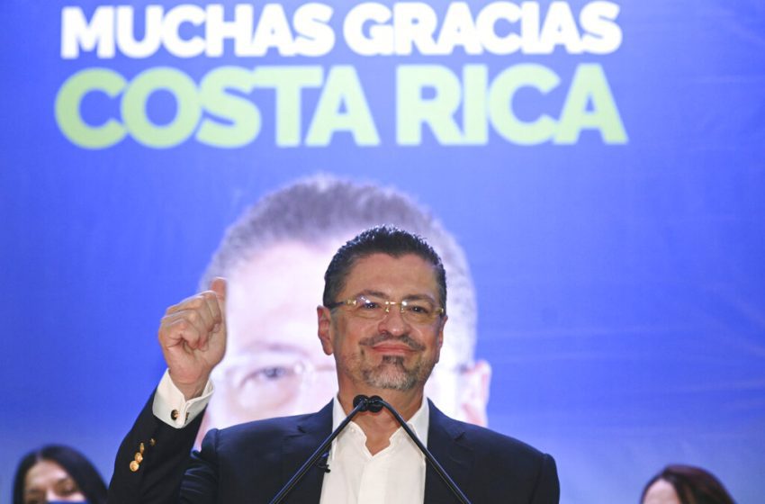  Lo que reprochó el nuevo presidente de Costa Rica en plena juramentación