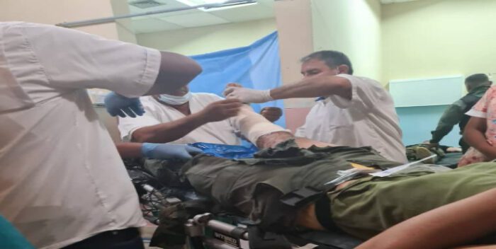  Dos militares heridos por explosión de mina en el Zulia