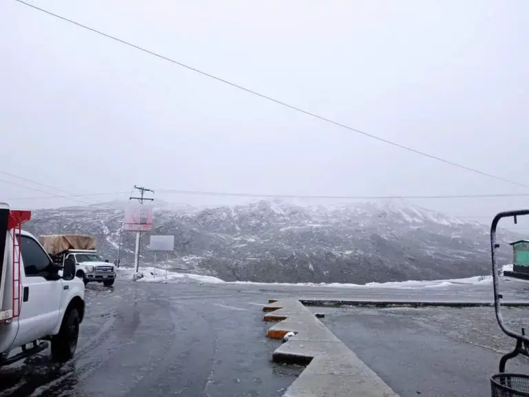 Vuelve a nevar en Mérida