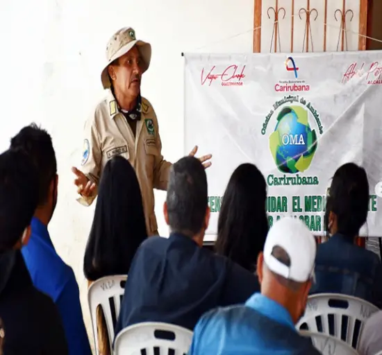 OMA Carirubana imparte conversatorio "Creando conciencia para la vida"