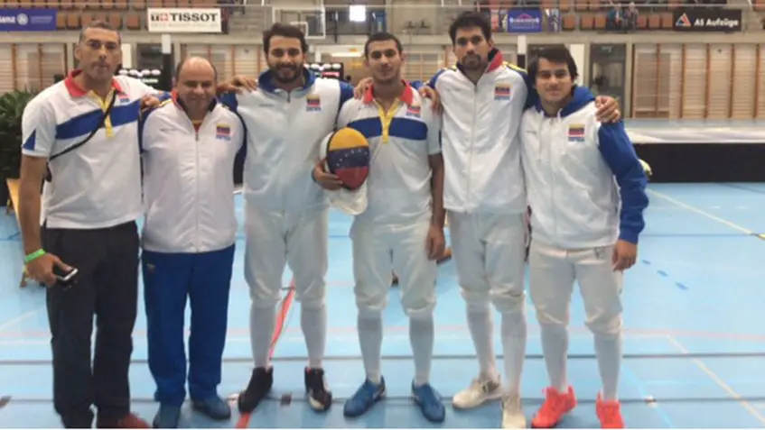  Venezuela gana oro por equipo en Panamericano de Esgrima