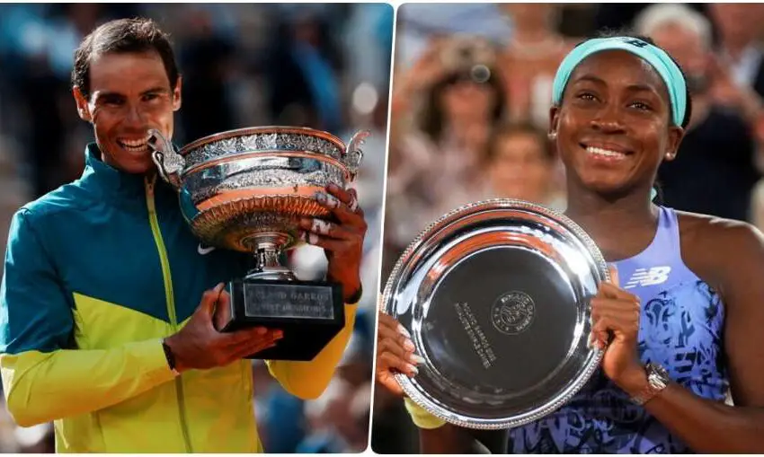  Coco Gauf y Rafa Nadal ascienden en el ranking mundial