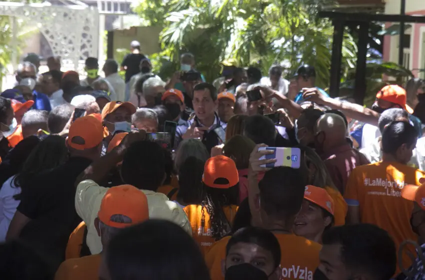  Juan Guaidó: «Tenemos que reunificar a Venezuela»
