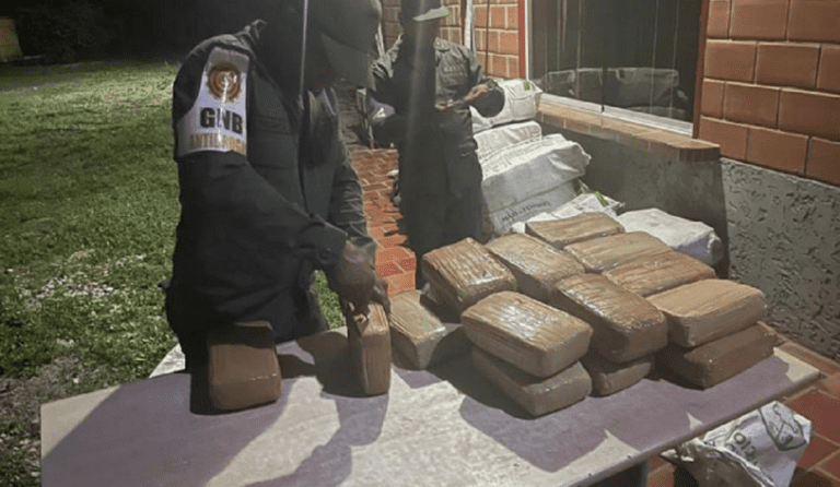 FANB incautan 10 kilos de marihuana en Táchira