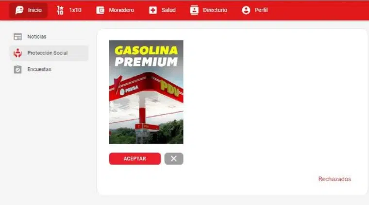 Gasolina subsidiada: revisa la recarga noviembre