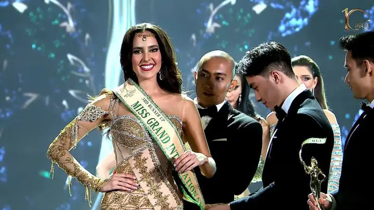 Venezuela quedó como tercera finalista en el Miss Grand International