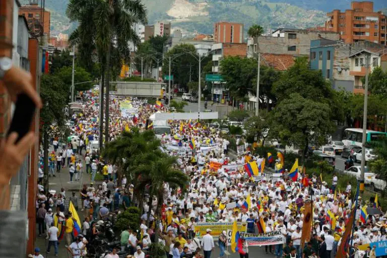 Este sábado 22 de octubre la Mesa Nacional por la Libertad citó a una nueva jornada de protestas en Medellín y en otras ciudades del país, en contra del Gobierno de Gustavo Petro.