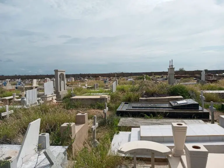 Entre monte y olvido están cementerios de Punto Fijo