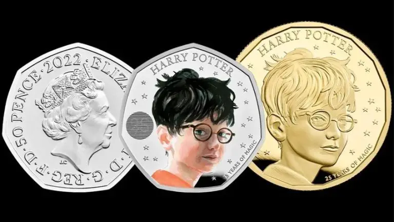 La saga de Harry Potter tendrá una colección de monedas en el Reino Unido