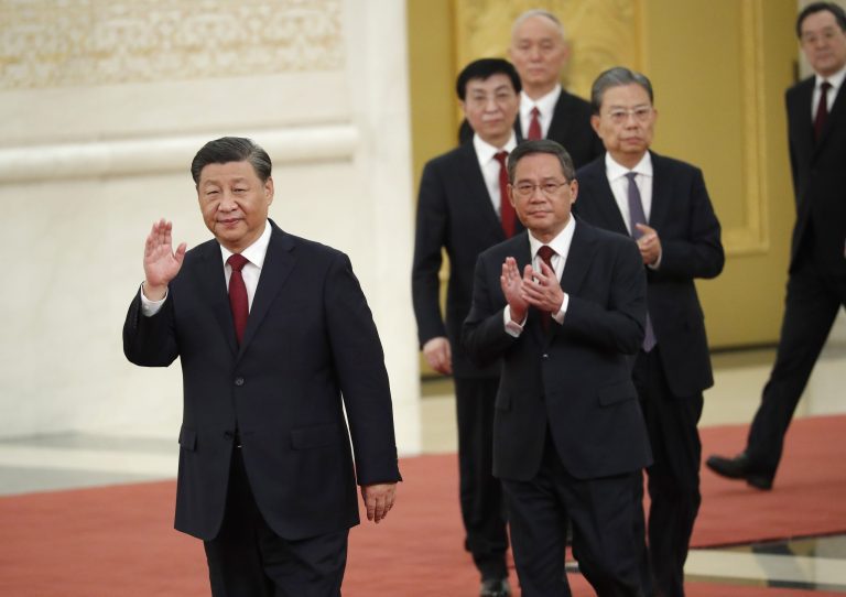 La nueva cúpula china presentada por Xi Jinping