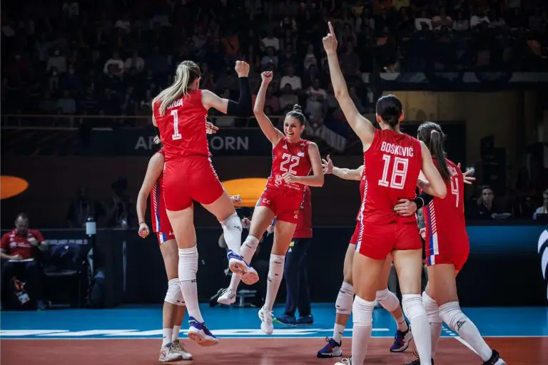 Serbia remató con fuerza en el Mundial de Voleibol femenino