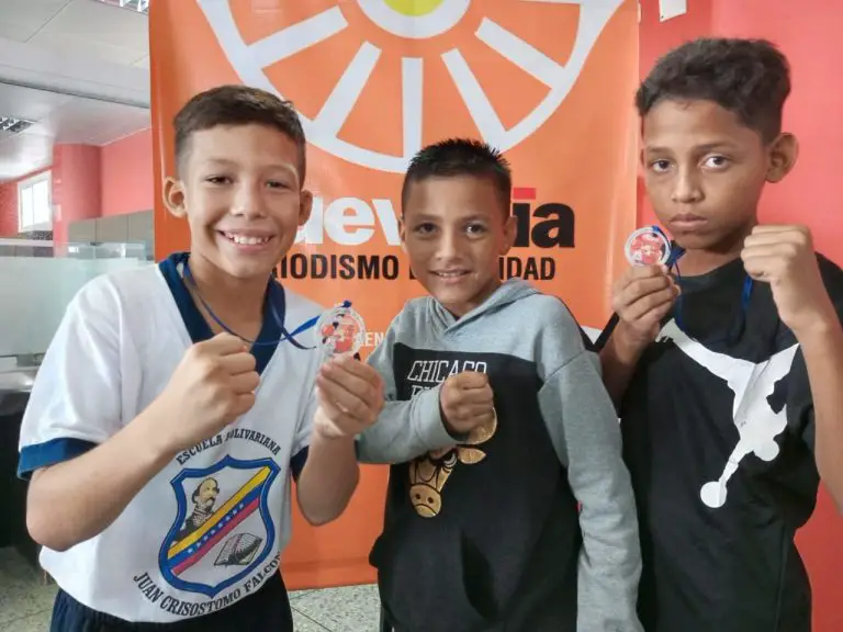 Tres medallistas de boxeo infantil ya están en Coro