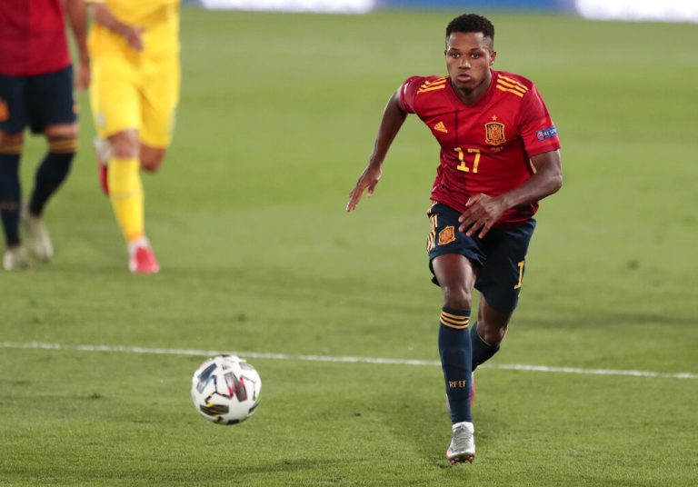 Ansu Fati vuelve a convocatoria de España para el Mundial