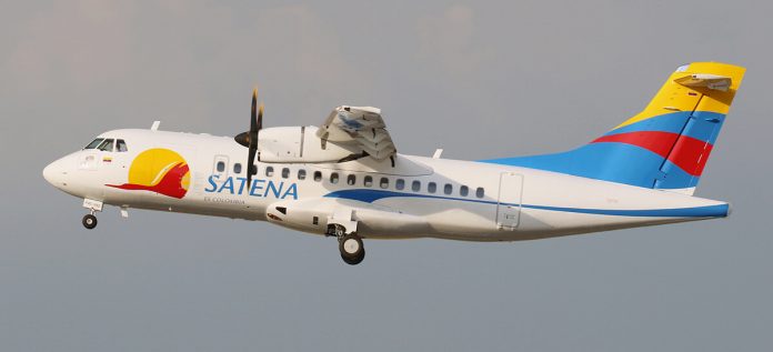 Autorizan vuelos de la aerolínea colombiana Satena