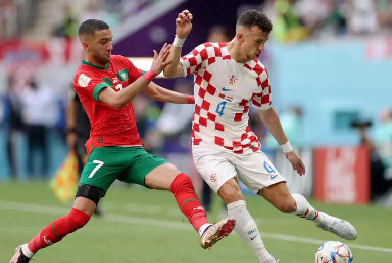 Croacia y Marruecos empataron sin goles en el primer duelo mundialista de la jornada este #23Nov.