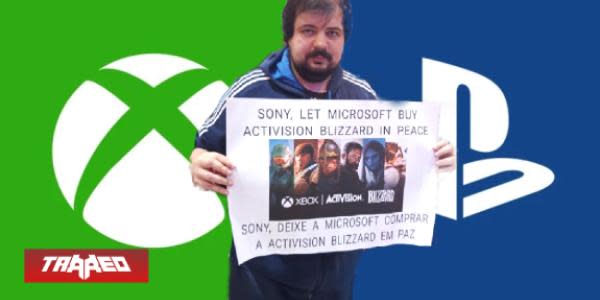 Gamer protesta contra Sony