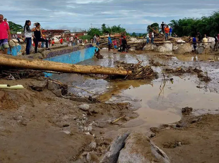 Eje Panamericano de Mérida en alerta naranja por las lluvias