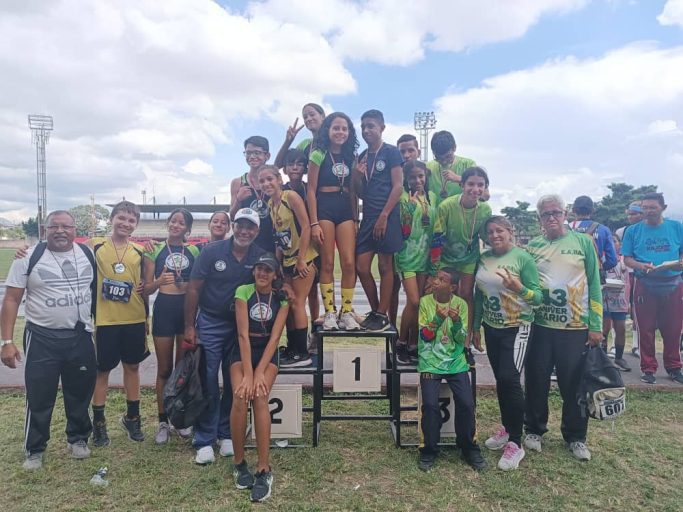 Las trillizas Guarecuco Martinez destacaron en la IV Copa Invitacional de Atletismo pre-infantil a y b.