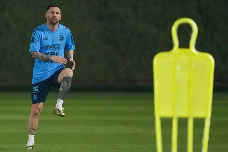La Argentina de Messi lista para debutar en Catar