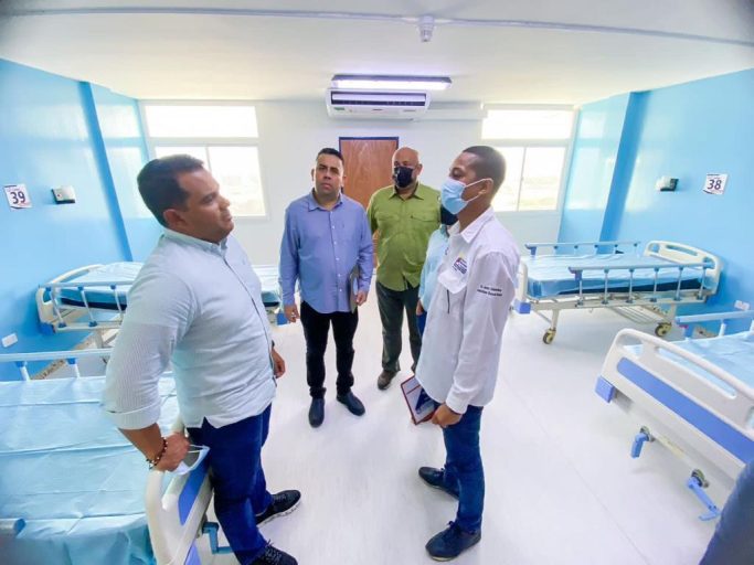 Los espacios remodelados de medicina interna del hospital Universitario “Alfredo Van Grieken” de Coro ya están listos.