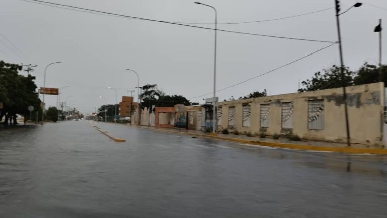 Se mantienen las lluvias en Falcón