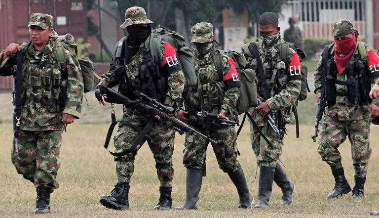 ELN anuncia cese al fuego en Colombia