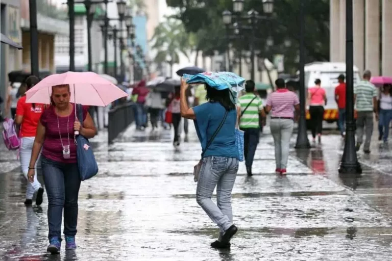 Inameh | Lluvias para estas entidades este 08Dic