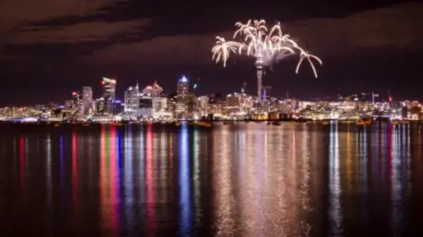 Los primeros países que celebran el año nuevo