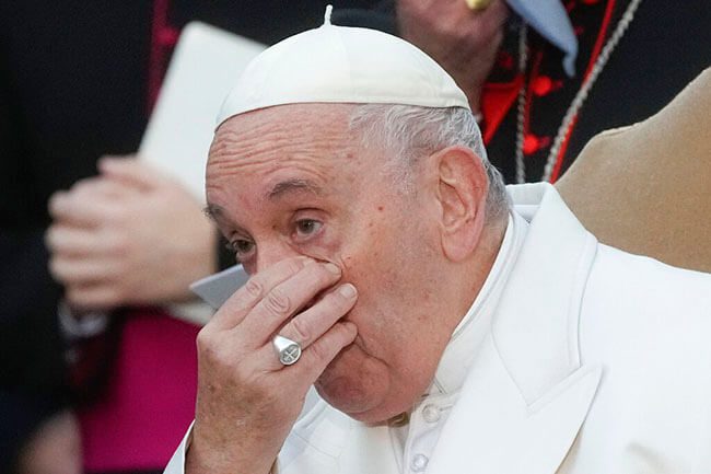 El Papa expresó su “profunda tristeza” por la tragedia de la India