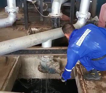 Reactivan estación de bombeo de aguas servidas en La Vela