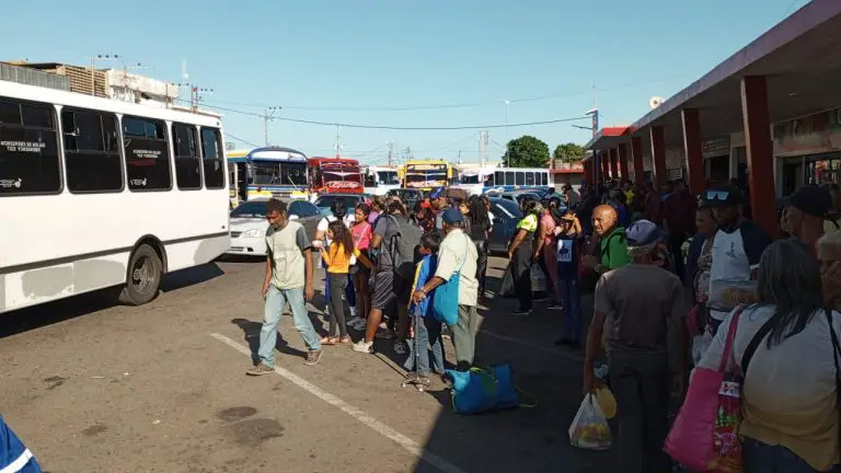 Transporte de Los Taques con nueva tarifa en buseta y carrito
