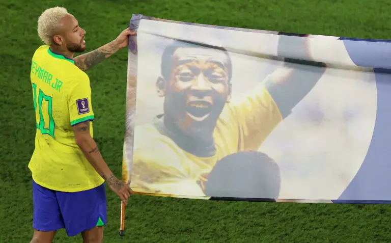 Por esta razón felicitó Pelé a Neymar