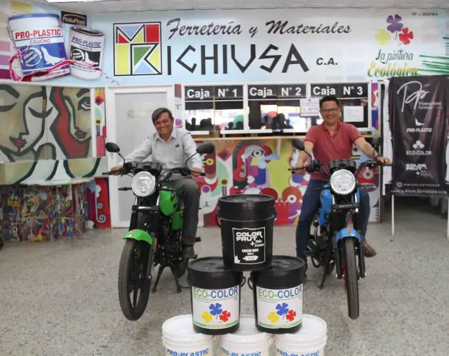Ellos son los ganadores de las tres motos del 25 aniversario de Richiusa