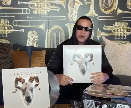 Daddy Yankee lanza disco de vinilo de Legendadyy