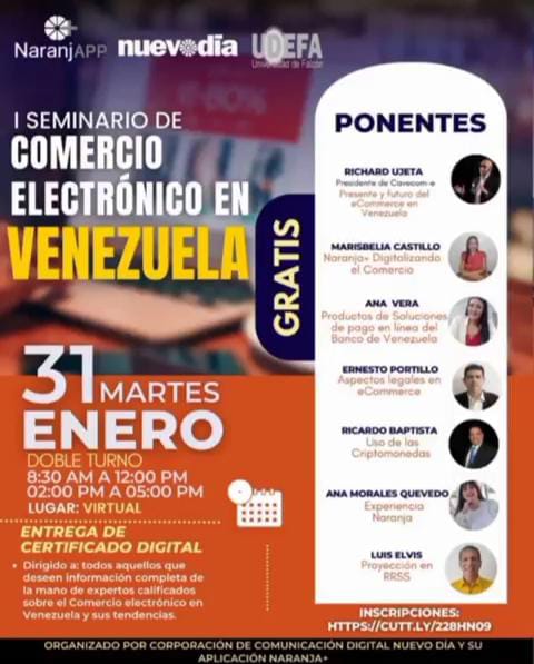 I Seminario de Comercio Electrónico en Venezuela (+detalles)